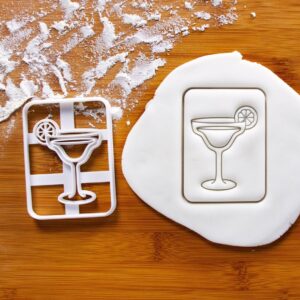 Old Fashioned Design 2 Cookie Cookie Cutter Cocktail Drink Biscuit Fondant Craft Clay Cutter Summer Party Baking Classic Beverage Themed Treats Decorative Cocktail Inspired (ONLY Design 2)