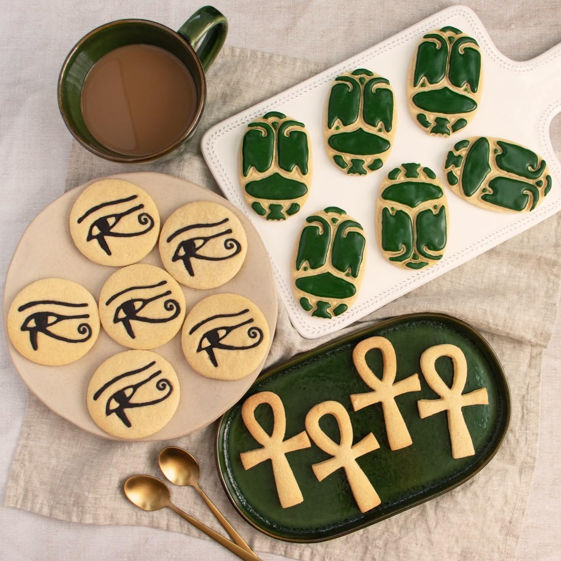 Scarab Cookie Cutter Ancient Egyptian Symbol of Protection Rebirth and Power Baking Tool History Enthusiasts Mythology Inspired Biscuit and Craft Cutter Egypt Culture Decoration (ONLY SCARAB) - Image 5