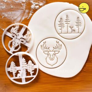 Stag deer cookie cutter