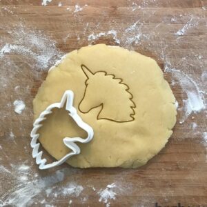 Black Unicorn Cookie Cutter cookie Magical Shape Baking Tool For Unicorn Birthday Party Cookies Baby Shower Decorations DIY Wedding Favor Bakers Gift Cookie Making Tool