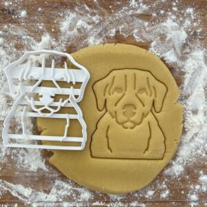 Black Bernese Mountain Dog Face Cookie Cutter Dog Biscuit Shape Gift Idea for Bernese Mountain Dog Lovers Baking Cookies Fondant Polymer Clay Cutter for Handmade Crafts