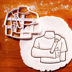 Wrist Belt Cookie Cutter � Funny Medical-Themed Cookie Mould for Doctors, Nurses, Physical Therapy Parties, Get Well Soon Baking, Fondant Cutter for Kids, Sandwich & Playdough Tool (ONLY ONE)