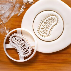 Rabies Virus Cookie Cutter Lyssavirus RNA Virus Biscuit Mold Veterinary Nurse Dog Vet Clinic Animal Vaccination Science Theme Baking Gifts Virology Students Veterinarians (ONLY RABIES VIRUS)
