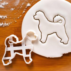India Cookie Portuguese Water Dog Silhouette Cookie Cutter for Dog Birthday Party Puppy Treats Baking Pet Lovers Gift Animal Theme Snacks Dog Adoption Events Canine Celebration Decor