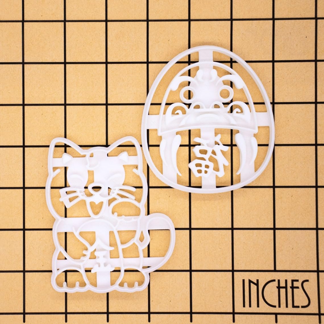 Lucky Cat Cookie Cutter Maneki Neko Beckoning Cat Paw Design for Japanese Good Luck Charm Biscuits Traditional Wishing Goal Success Craft Themed Baking Treats Kitchen Tool (ONLY LUCKY CAT) - Image 6