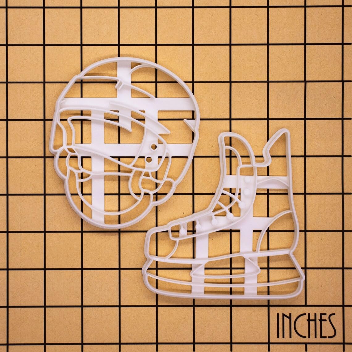 Ice Hockey Skate Cookie Cookie Cutter for Biscuits Sports Themed Baking Slapshot Treats Design for Players Fans Coaches Winter Games Parties Ice Rink Events Athletic Celebration (ONLY Skate) - Image 3