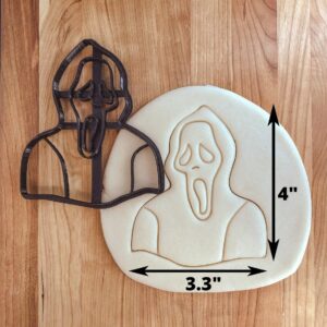 Ghost Scream Halloween Cookie Cutter Cookie for Fondant Clay Spooky Party Baking Decorations Haunted House Theme Treats Unique DIY Use in India