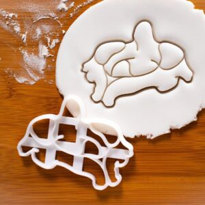Axis Vertebra Cookie Cutter Cookie for Anatomy Lovers Human Spine C2 Cervical Vertebrae Brain Stem Educational Baking Tool Perfect for Medical Students and Science Enthusiasts (ONLY AXIS)