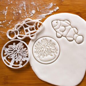 Sea Anemone and Clown Fish Cookie Cutter