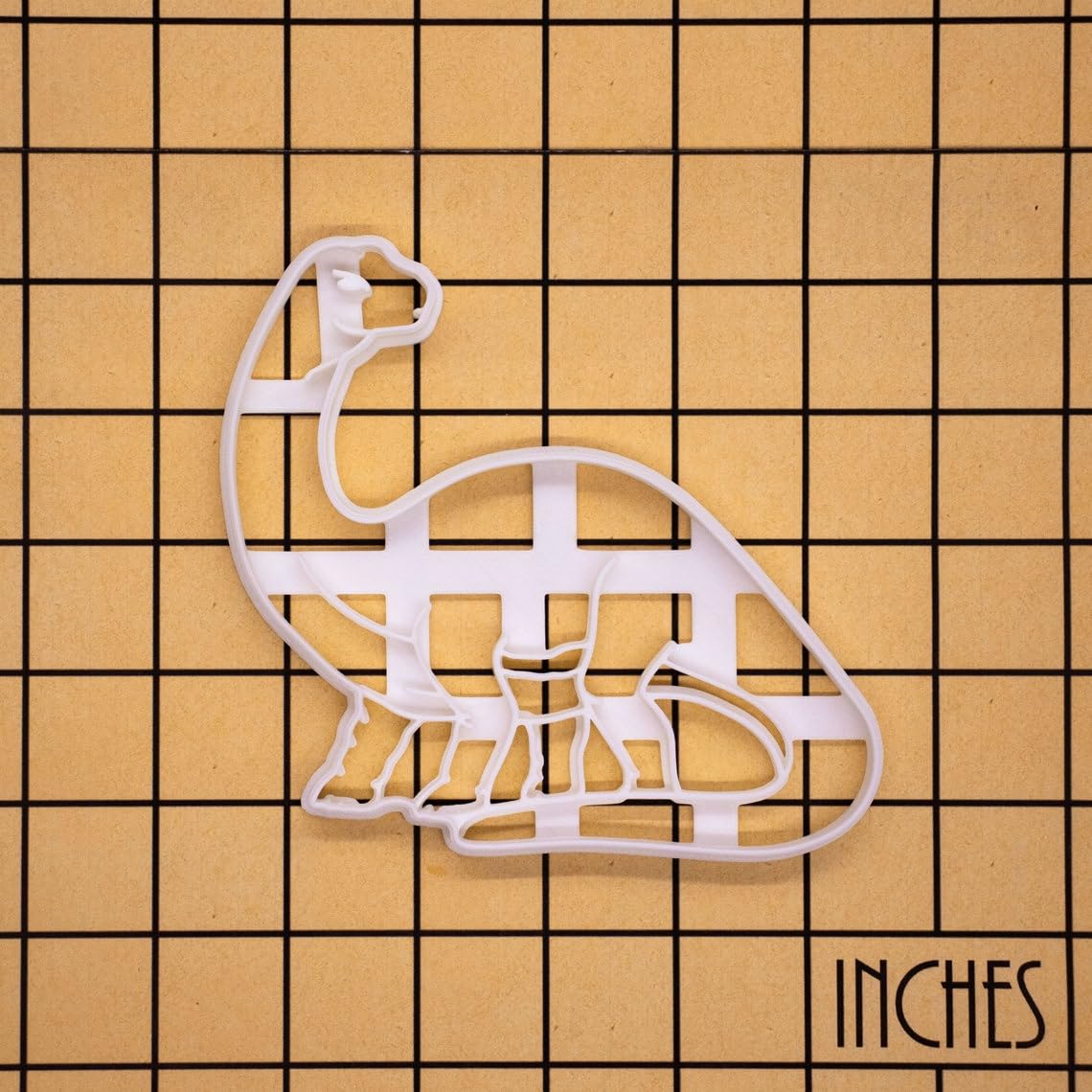 Brontosaurus Cookie Cutter Cookie for Dinosaur Lovers Prehistoric Jurassic Party Baking Tool Animal Shaped Biscuit Cutter Perfect for Kids Birthday Events and Themed Celebrations - Image 2