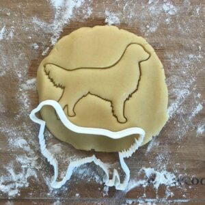 Black Golden Retriever Face Cookie Cutter cookie Dog Shape Baking Tool For Dog Biscuit Cookies Fondant Clay Crafts Golden Retriever Lover Gift For Dog Mom Dog Party Favor
