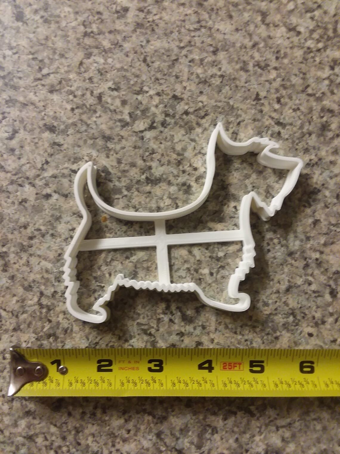 Black Scottish Terrier Dog Outline Cookie Cutter Cookie Pet Treat Mold for Homemade Dog Biscuits Baking Animal Lover Gifts Puppy Party Favor Kitchen Tool for Dog Themed Cookies - Image 2