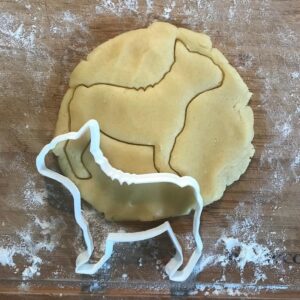 Black French Bulldog Cookie Cutter Dog Biscuit Cutter Fondant Clay Cutter Baking Tool for Dog Lover Gift Dog Mom Baking Dog Party Favor Home Kitchen Use