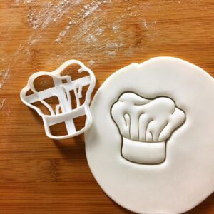 Chefs Hat Cookie Cutter Cookie India for Traditional Toque Shaped Biscuits Perfect for Little Chef Birthday Parties Culinary Baking Themes Cooking Events Kitchen Decor Food (ONLY Chefs HAT)