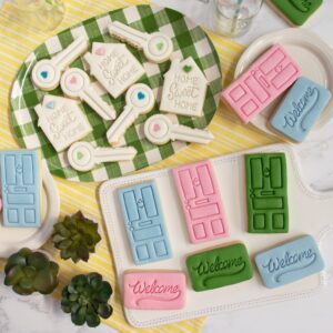 Housedoor Key Welcome Mat Home Sweet Home Cookie Cutter