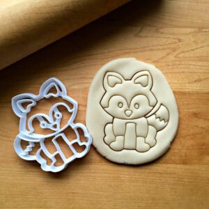 Raccoon Cookie Cutter for Baking, Fondant, Biscuit, Sandwich, Dough, and Cake Decoration | Cute Animal Shape Cutter for Kids, Woodland Theme Parties, and DIY Baking Accessories