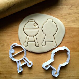 Set of 2 BBQ Grill Cookie Cutters � Cookie Suitable Size Barbecue Cookie Mold � Choose Standard or Dishwasher Safe � Made in India � Perfect for Summer Parties, Father�s Day, Cookouts