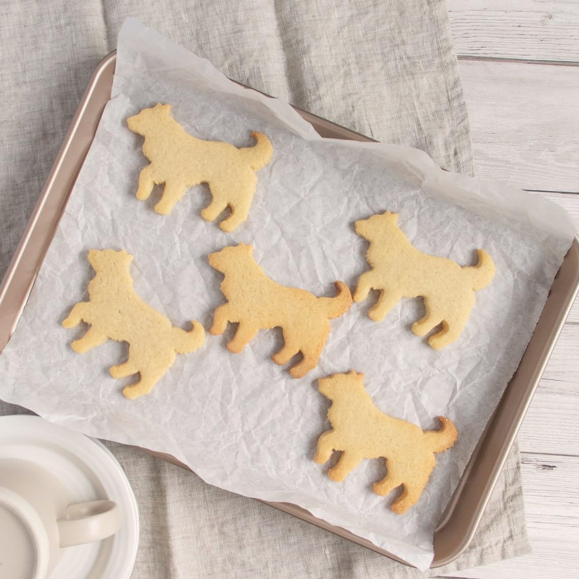 Border Collie Dog Body Cookie Cutter | Animal-Themed Biscuit Mold Dog Parties, Pet Lover Treats, Herding Party Supplies, Dog-Shaped Cookie Cutter, Creative Baking Tool Dog Lovers (ONLY BODY) - Image 2