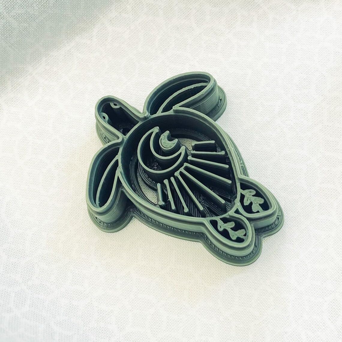 Turtle Tortoise Celestial Cutters Polymer Clay Earring Cutter India Cookie Hand Clay Cutter Mold Tool for Jewelry Making Biscuit Fondant Cutter DIY Crafts Nature Inspired Accessories - Image 2