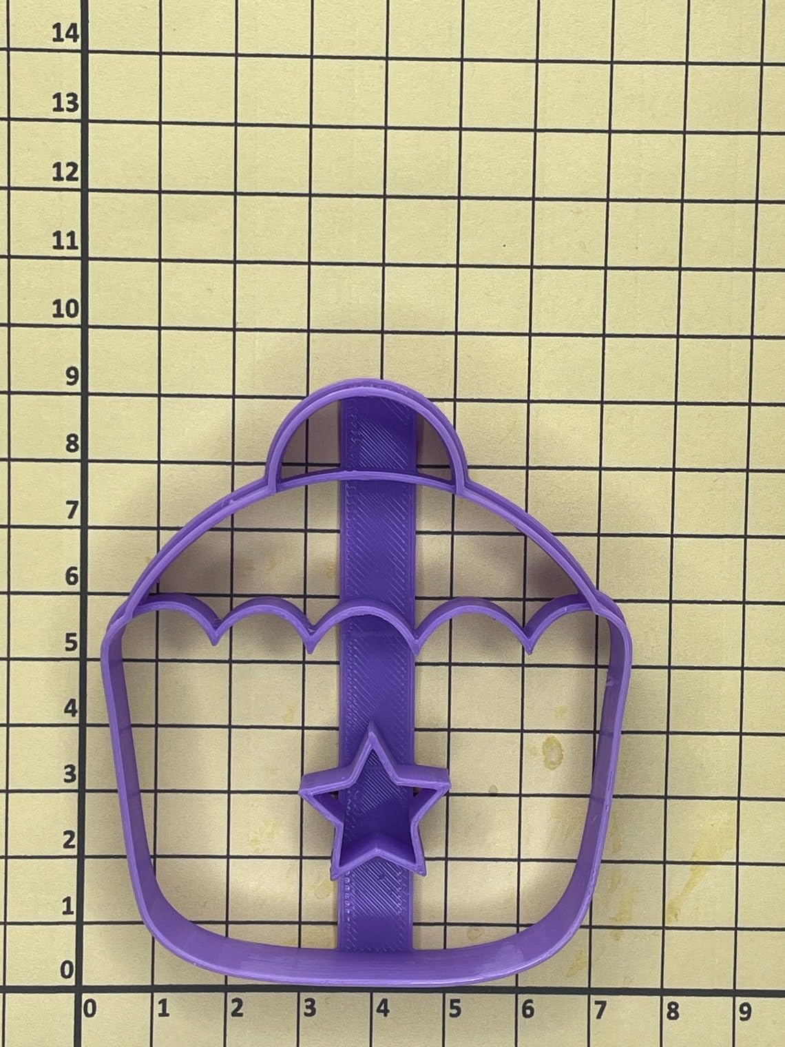Star Cupcake Cookie Cutter for Shortbread Cookies Pastry Sugar Paste Dough Cake Decoration Star Topped Cupcake Shape Baking Tool for Birthday Party Dessert Table Homemade Treats - Image 5