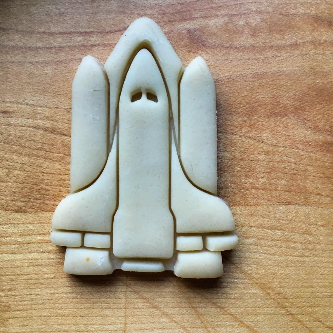 Space Shuttle Cookie Cutter, Suitable Size, Perfect for Space-Themed Parties, Science Events, Kids Birthdays, and DIY Baking Projects, Choose Standard or Dishwasher Safe, Made in India, - Image 3