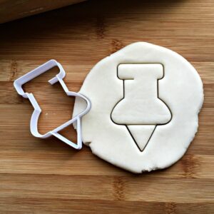 in Teacher Themes, Perfect Pin Size Suitable Tack Office Choose Made Cookie Cookie Cutter Dishwasher for Gifts India Thumb or Shape Standard Safe School, Push