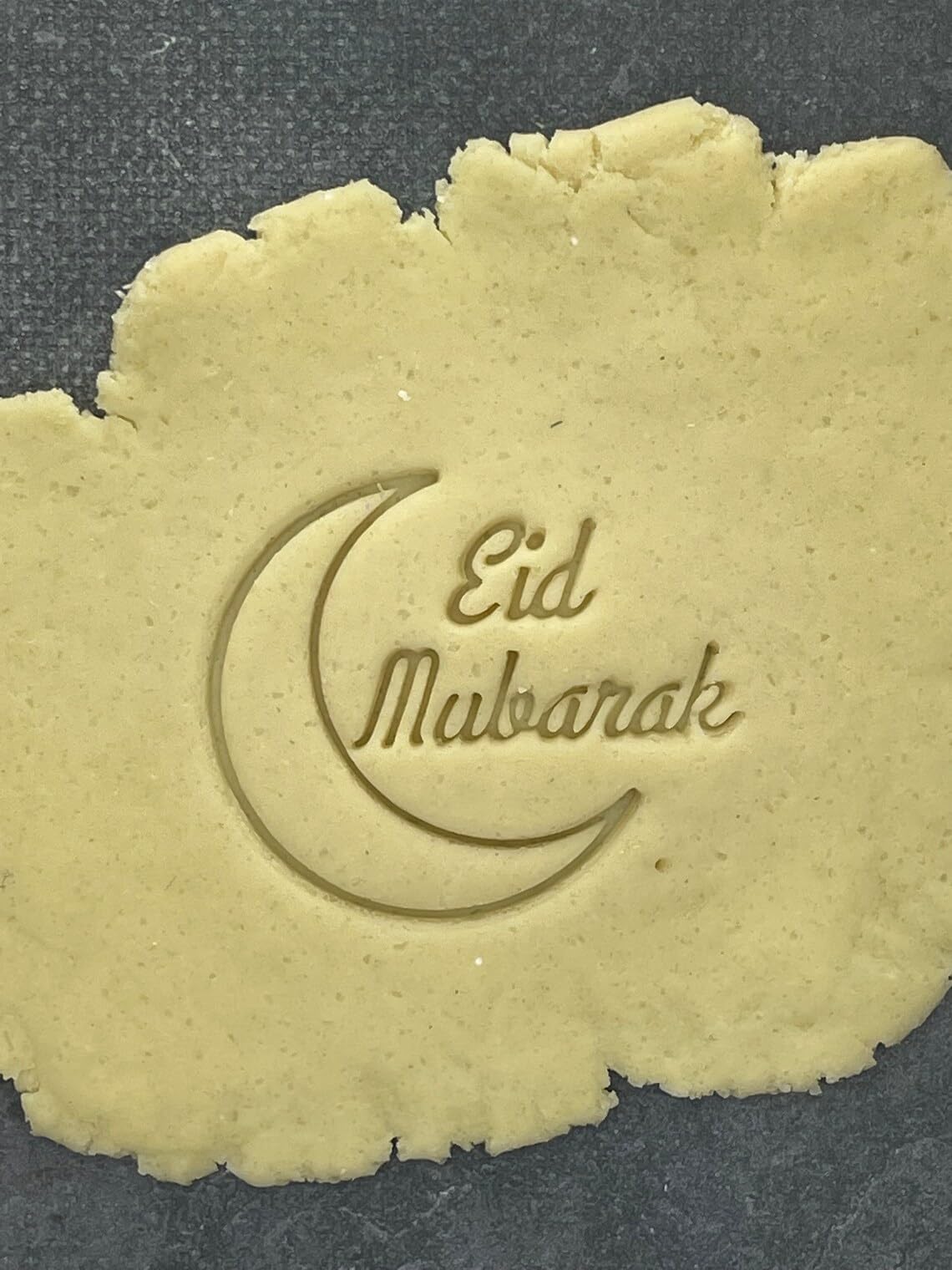 Eid Mubarak Moon Cookie Cutter Shape for Making Homemade Shortbread Cookies Pastry Sugar Paste Fondant Cake Decorations Perfect for Ramadan Eid Celebrations Islamic Festive Baking - Image 3