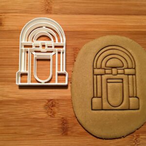 Roll or Rock Made Themes Dishwasher & Jukebox Choose Baking Size Retro Safe DIY Cutter in Standard Parties, India 50s for Ideal Cookie Tool n Crafts Suitable Cookie