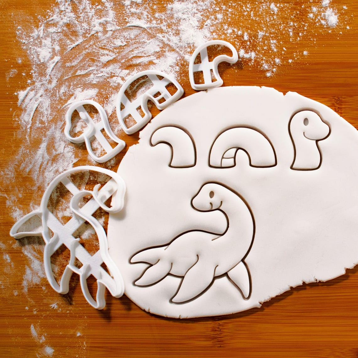 Loch Ness Cookie Cookie Cutter Sea Monster Shape Nessie Loch Ness Scotland Scottish Ocean Beast Creature Biscuit Cutter Legendary Mythical Creature Baking Tool (ONLY LOCH Ness) - Image 4