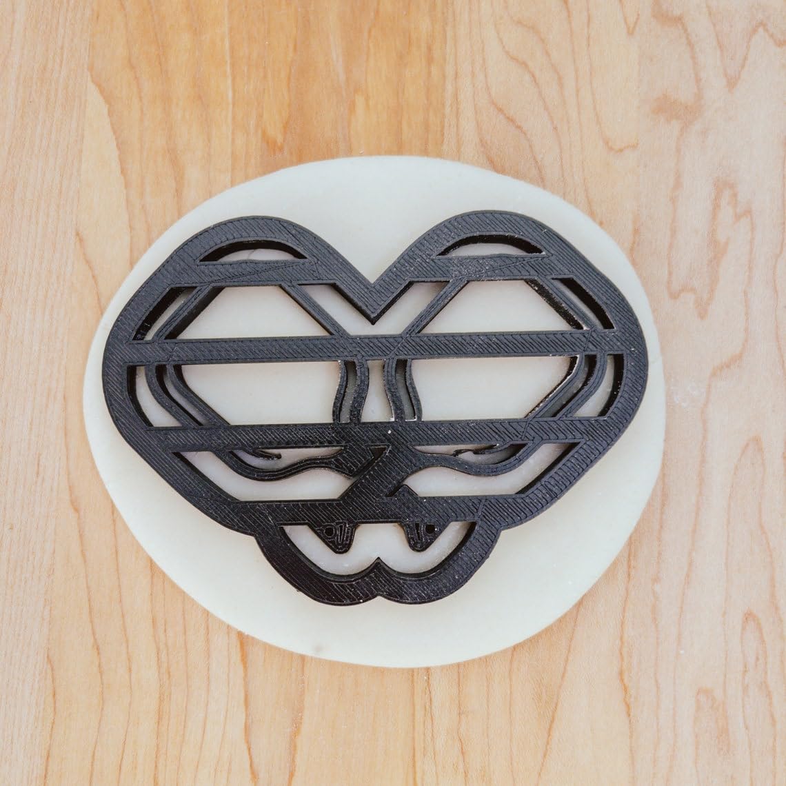 Pickleball Rackets Cookie Cutter and Fondant Embosser Stamp Set for Sports Parties, Pickleball-Themed Baking and Crafting, Durable Cookie Cutter and Stamp Tool Made in India - Image 3