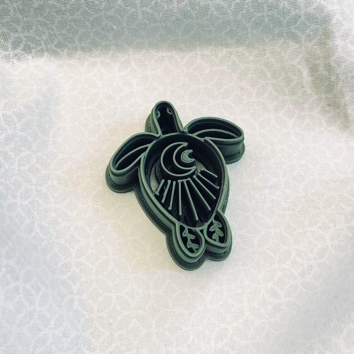 Turtle Tortoise Celestial Cutters Polymer Clay Earring Cutter India Cookie Hand Clay Cutter Mold Tool for Jewelry Making Biscuit Fondant Cutter DIY Crafts Nature Inspired Accessories - Image 3