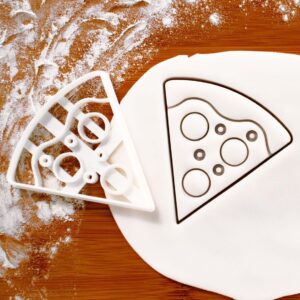 Pizza Cookie Cookie Cutter Ideal Fast Food Theme Baking Summer Birthday Parties Sausage Bar Picnics Barbecue Events Beef Patty Mustard Decorations Biscuit Fondant Clay Sugarpaste (ONLY PIZZA)