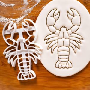 This lobster cookie cutter is perfect for coastal or nautical-themed parties, letting you bake ocean-inspired treats that stand out on seafood platters or summer dessert tables.