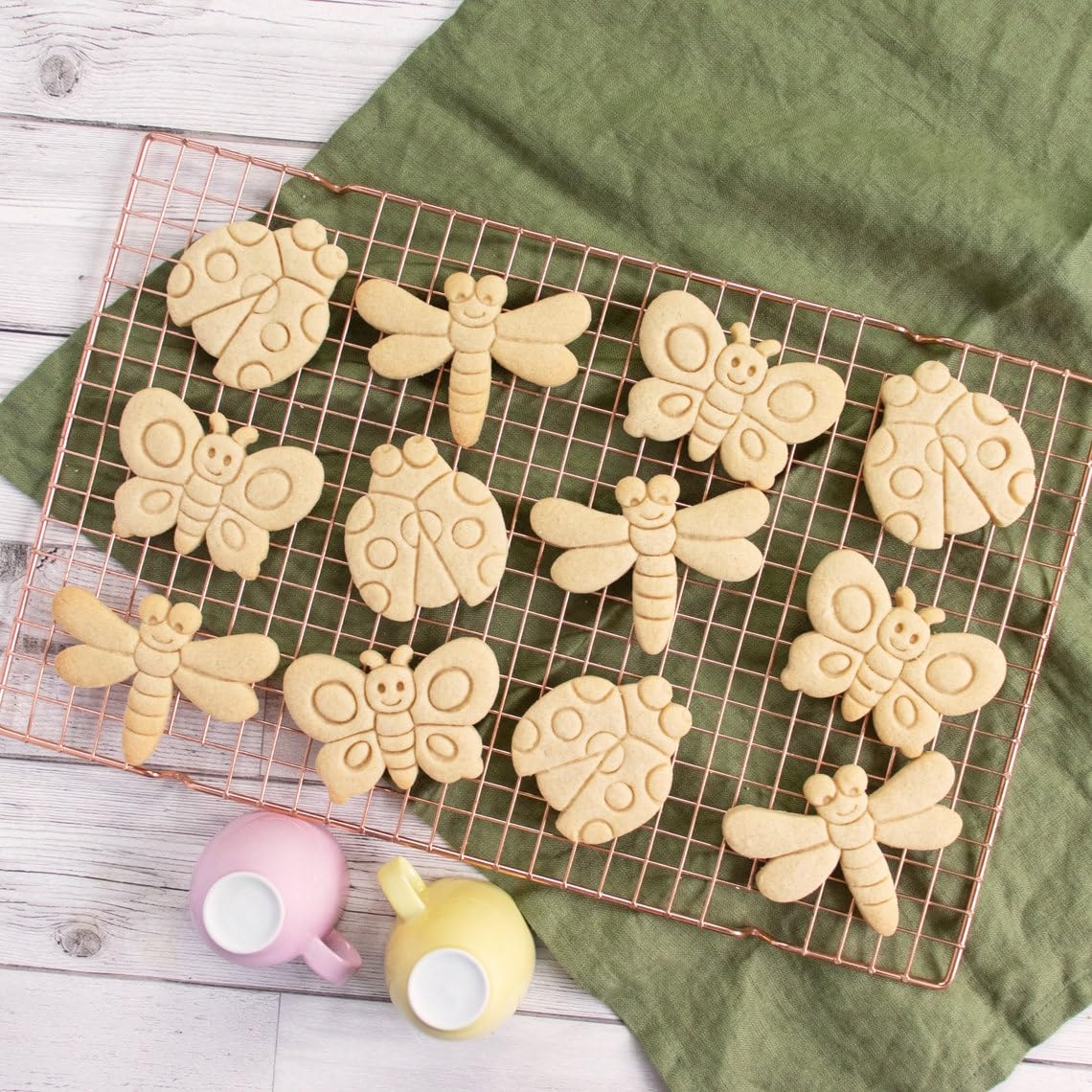 Dragonfly Cookie Cutter Insect Theme Biscuit Baking Cute Dragonfly Shaped Dough Mold Kids Birthday Party Forest Animal Snacks Educational Activities and Garden Crafting Ideas (ONLY DRAGONFLY) - Image 4