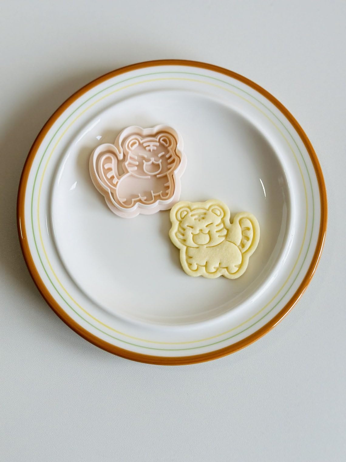 Black Tiger Cookie Cutter Animal Cookie Cutter Stamp Set COOKIE Creative Shape Baking Tool Fondant Mold for Cookies Cake Decorating Jungle Theme Home Kitchen Use India - Image 6