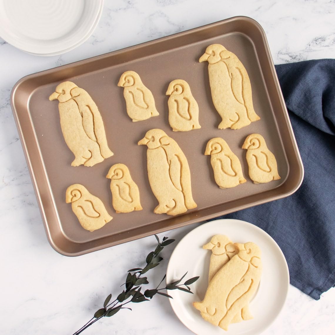 Baby Penguin Cookie Cutter Cookie for Wildlife and Antarctica Themed Baking Flightless Bird Biscuit Fondant Clay Cutter for Educational Treats Kids Parties Animal Lovers (ONLY Baby Penguin) - Image 5