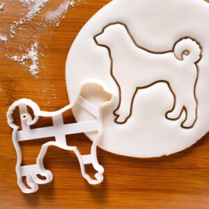 Appenzeller Sennenhunde Body Cookie Cutter for Dog Treats Pet Adoption Baking Swiss Mountain Dog Breed Shape Veterinary Party Biscuit Mold Gift for Dog Lovers Events and Themed (ONLY BODY)