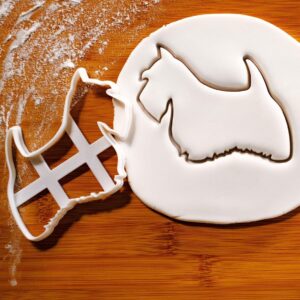 Scottish terrier dog body cookie cutter Cookie for baking cute dog shaped biscuits ideal for Scottie dog birthday parties pet themed celebrations homemade dog treat and fun animal (ONLY BODY)