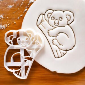 Mainland Australia Koala Cookie Cutter | Cute Koala Design for Baking and Crafting (Only Koala)