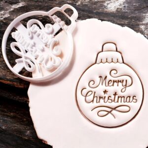 Elegant Christmas Bauble Ornament � Festive Tree Decoration Holiday Cheer, Personalized Gift Idea, Durable & Lightweight Hanging Ornament Seasonal Decor Celebrations (ONLY CHRISTMAS BAUBLE)