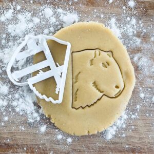 Black Capybara Face Cookie Cutter Cute Capybara Biscuit Cutter Funny Animal Cookie Stamp Pastry Fondant Dough Baking Tool Kitchen Present Baking Gift