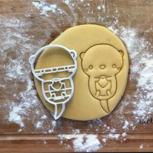 Black Sea Otter Cookie Cutter cookie Marine Animal Biscuit Cutter for Kids Party Baking Cookies Fondant Clay Tool DIY Wedding Favor Animal Lover Gift India