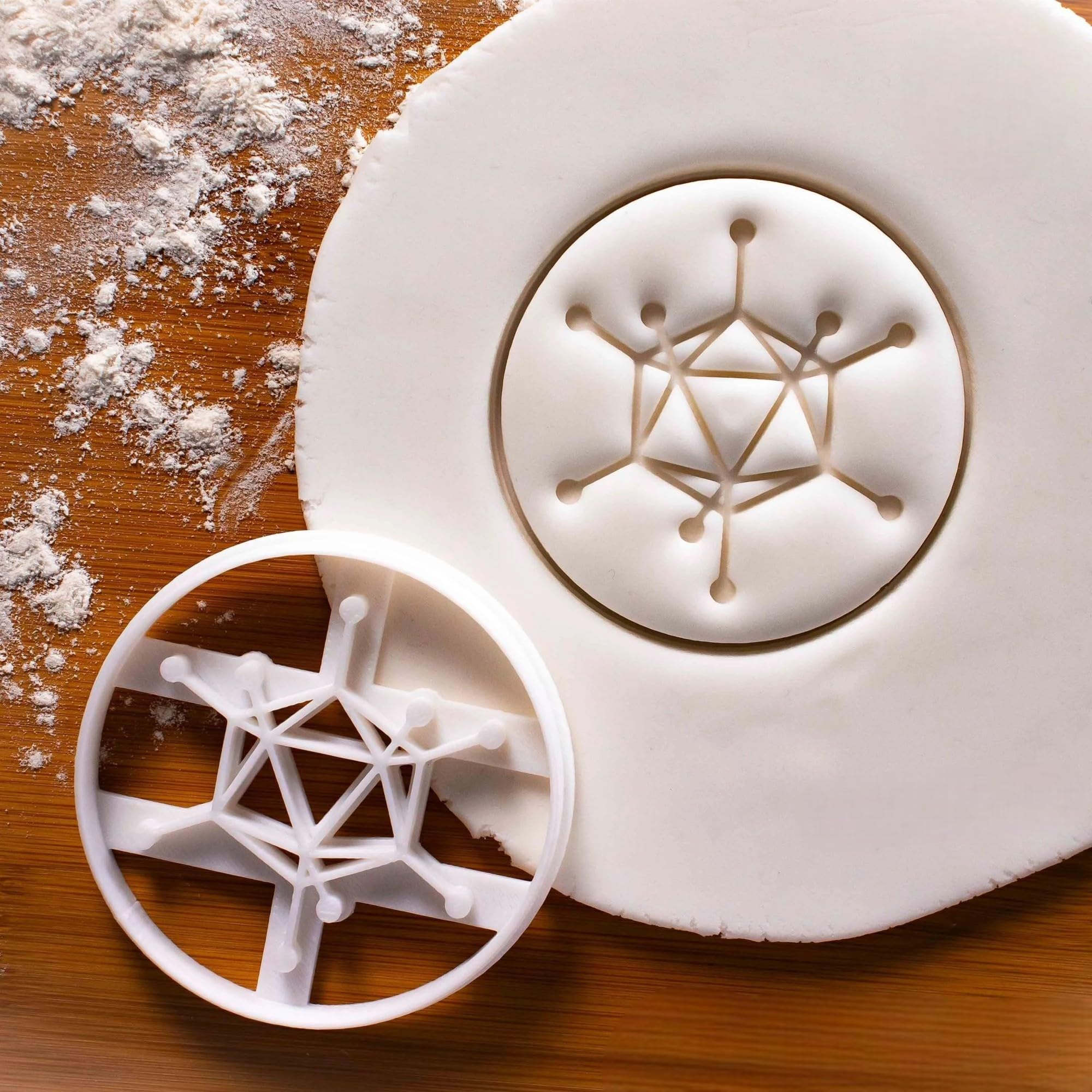 Adenovirus Cookie Cutter | Science-Themed Biscuit Cutter Microbiology Enthusiasts, Lab Research, Virus Vector Baking, Unique Gifts Microbiologists Educational Science Events (ONLY ADENOVIRUS)