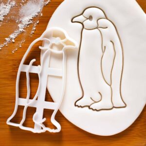 Emperor Penguin Cookie Cutter | Cute Flightless Bird Biscuit Cutter Antarctica-Themed Baking, Fondant Decorations, Wildlife Party Treats, Underwater Animal Creative Projects (ONLY PENGUIN)