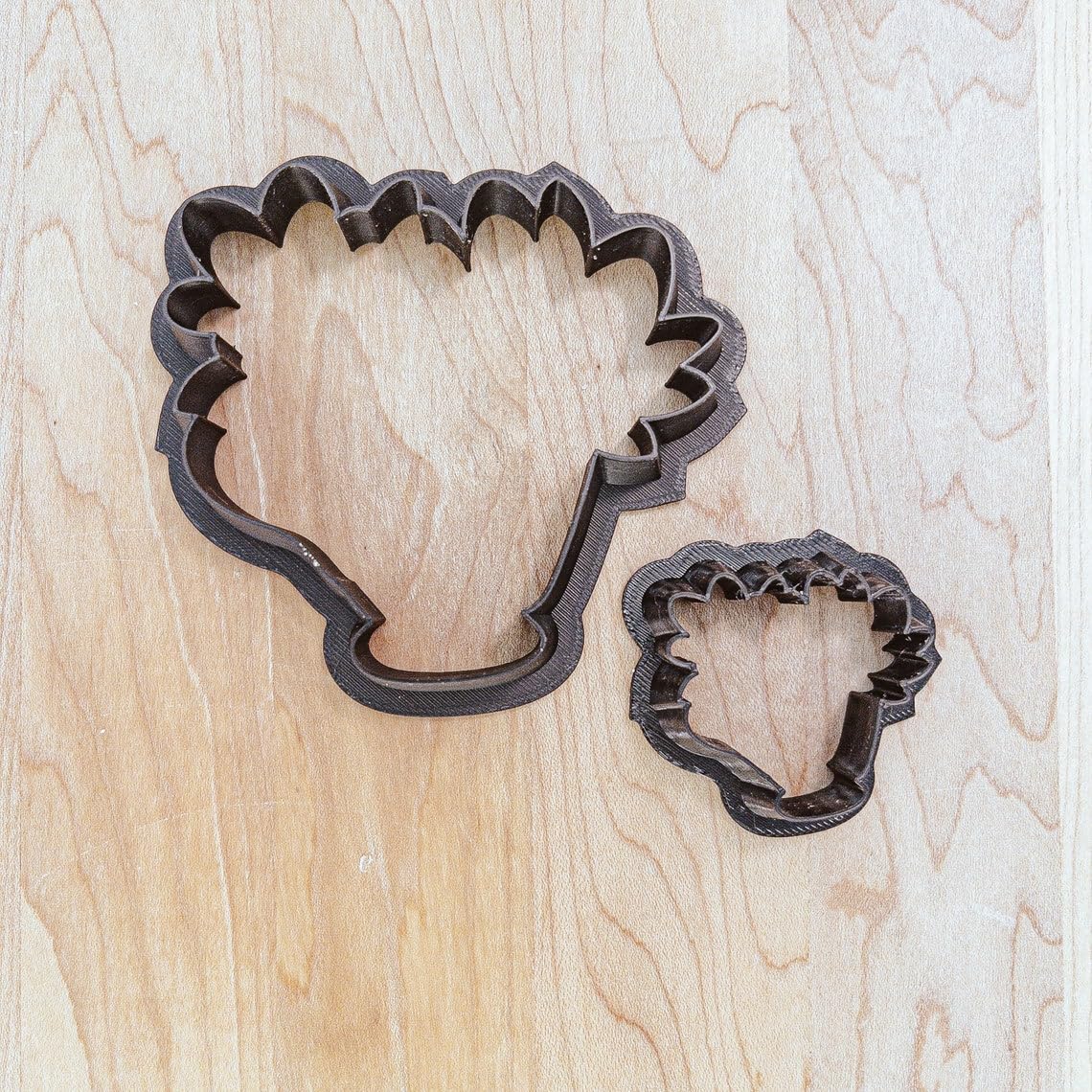 Flowers in Teacup Cookie Cutter Cookie for Fondant, Clay, Dough Outline of Floral Bouquet in Cup, Garden Tea Party Theme Baking and Craft Tool for Spring and Floral Cookies Made in - Image 6
