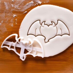 Heart with Devil Wings Cookie Cutter � Gothic Love Biscuit Cutter, Dark Angel Demon Shape, Halloween Party Baking Tool Fallen Angel Horned Mold Festive, Spooky, and Desserts (ONLY DEVIL HEART)