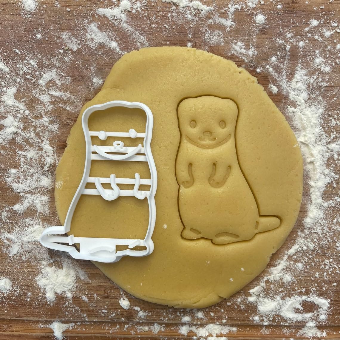 Kawaii Ferret Cookie Cutter Funny Ferret Shape Gift Idea for Ferret Mom Baking Cute Animal Cookies Polymer Clay Cutter for Ceramics Jewelry Crafts and Handmade Ferret Gifts - Image 2