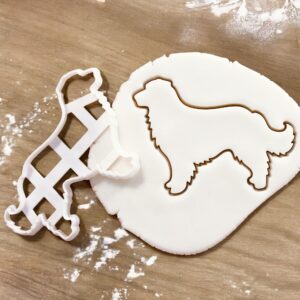 Australian Shepherd Dog Body Cookie Cutter � Perfect for Herding Dog-Themed Treats, Pet Lover Desserts, Sheepdog Party Baking, and Animal-Inspired Kitchen Fun (ONLY BODY)