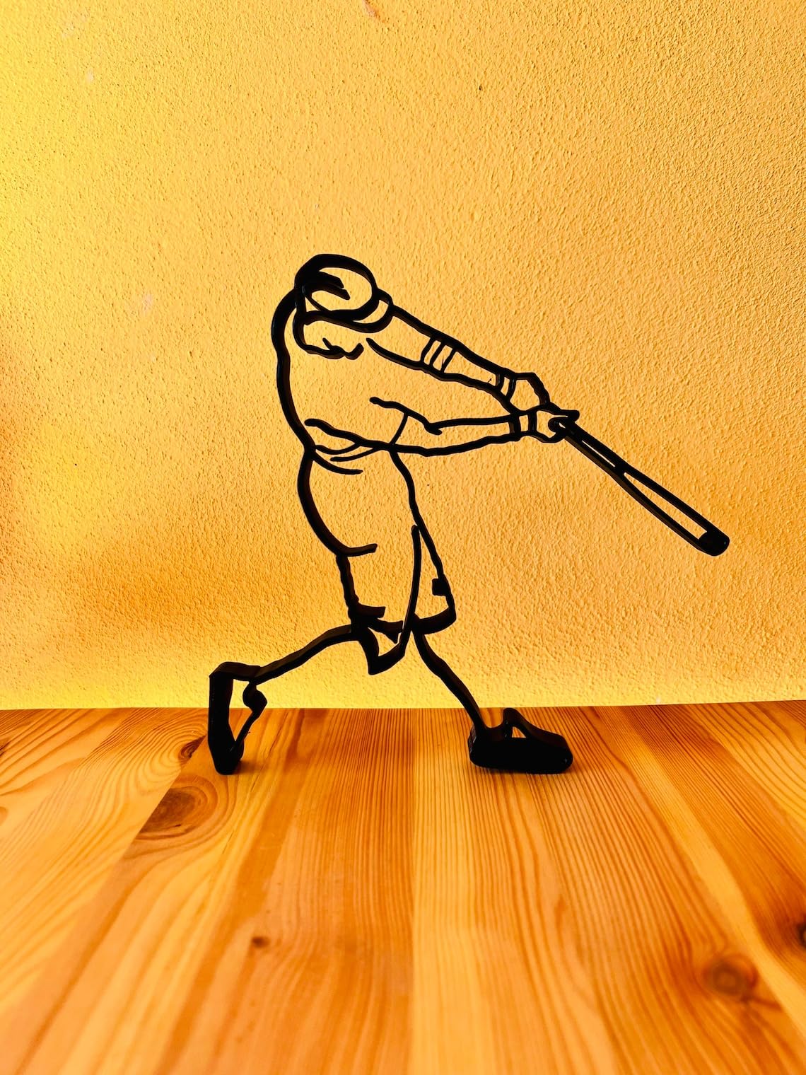 Home Run Baseball Player Figurine - Sporty Minimalist Decor for Home and Office, Ideal Christmas Gift - Image 7