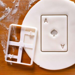 Ace of Spades Poker Card Cookie Cutter - Perfect for Casino-Themed Birthday Parties